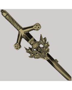Antique Thistle Kilt Pin