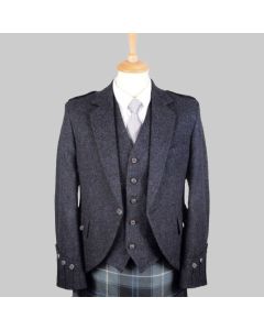 Argyll Tweed Jacket - Charcoal for Men