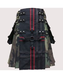 Camouflage Gothic Utility Kilt