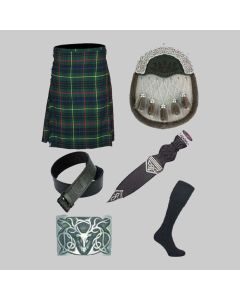 Clan Hunting Stewart Tartan Kilt & Accessories Deal