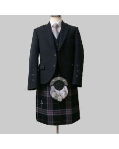 Dark Lochnagar  Charcoal Tweed Argyll Outfit