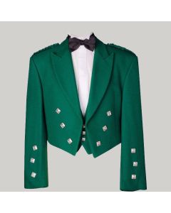Green Prince Charlie Jacket & Waistcoat Set