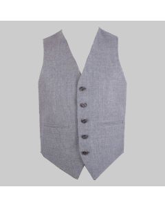 Light Grey Arrochar Wool Tweed Argyle Jacket for Men