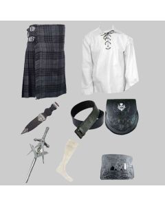 Night Watch Tartan Kilt & With White Shirt Deal