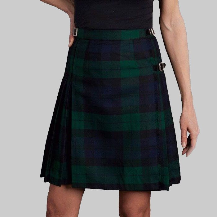 Black Watch Women Tartan Kilt