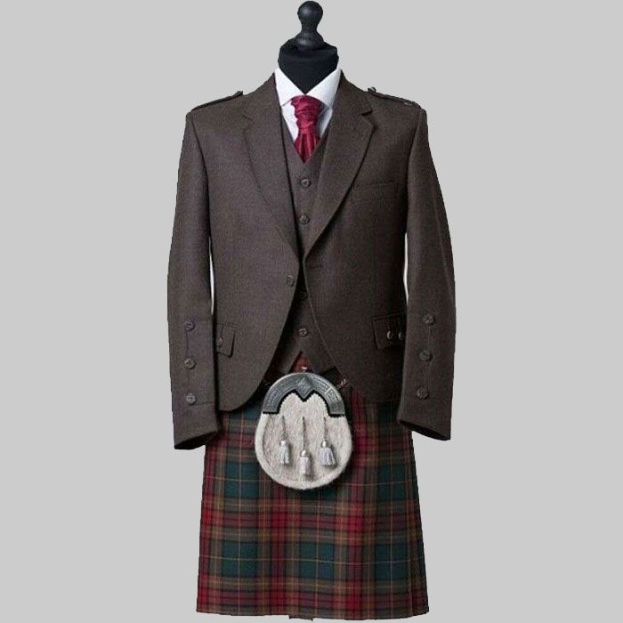 Brown Tweed Jacket Outfit Package