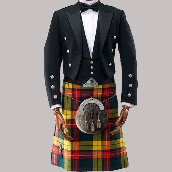 Buchanan Tartan Kilt Outfits
