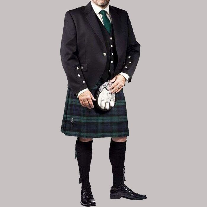 Modern Argyll Kilt Outfit for Men