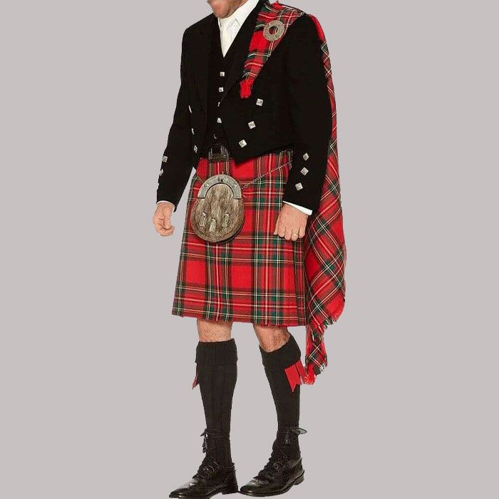 Prince Charlie Royal Stewart Wedding Kilt Outfit