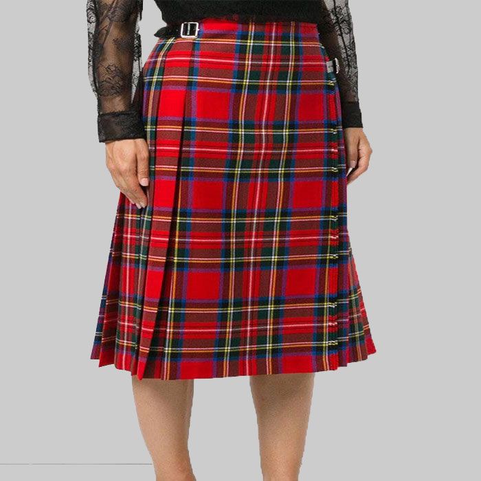 Royal Stewart Mini Kilted Skirt for Women