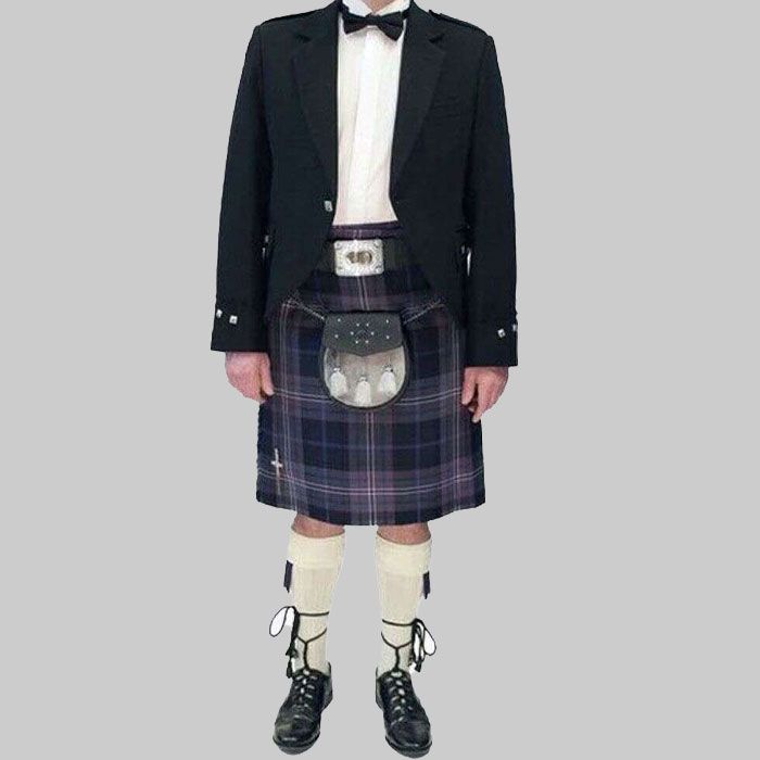 Semi-dress Argyll Kilt Outfit for Men